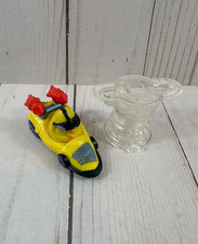 Angry Birds Telepods Go Chuck's Mega Rocket - Yellow Bird Chuck Kart With Base