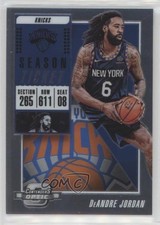 2018-19 Panini Contenders Optic Season Ticket DeAndre Jordan #91 s3g