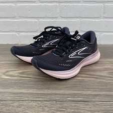 BROOKS GLYCERIN 19 WOMENS RUNNING SHOES SIZE 7 BLACK PINK SPORT