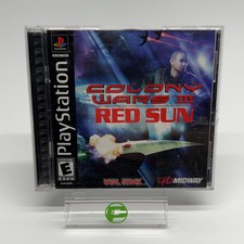 Colony Wars Red Sun (Sony PlayStation 1 PS1, 2000)