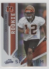 2009 Playoff Absolute Memorabilia Rookie Spectrum Platinum 3/5 Quan Cosby i5f