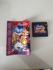 Sega GAME GEAR Disney's ALADDIN  with Manual Authentic
