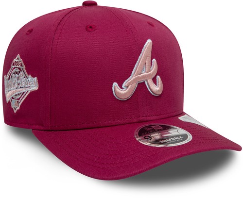 Atlanta Braves New Era 9Fifty MLB World Series Patch Snapback Baseball Cap - Picture 3 of 6