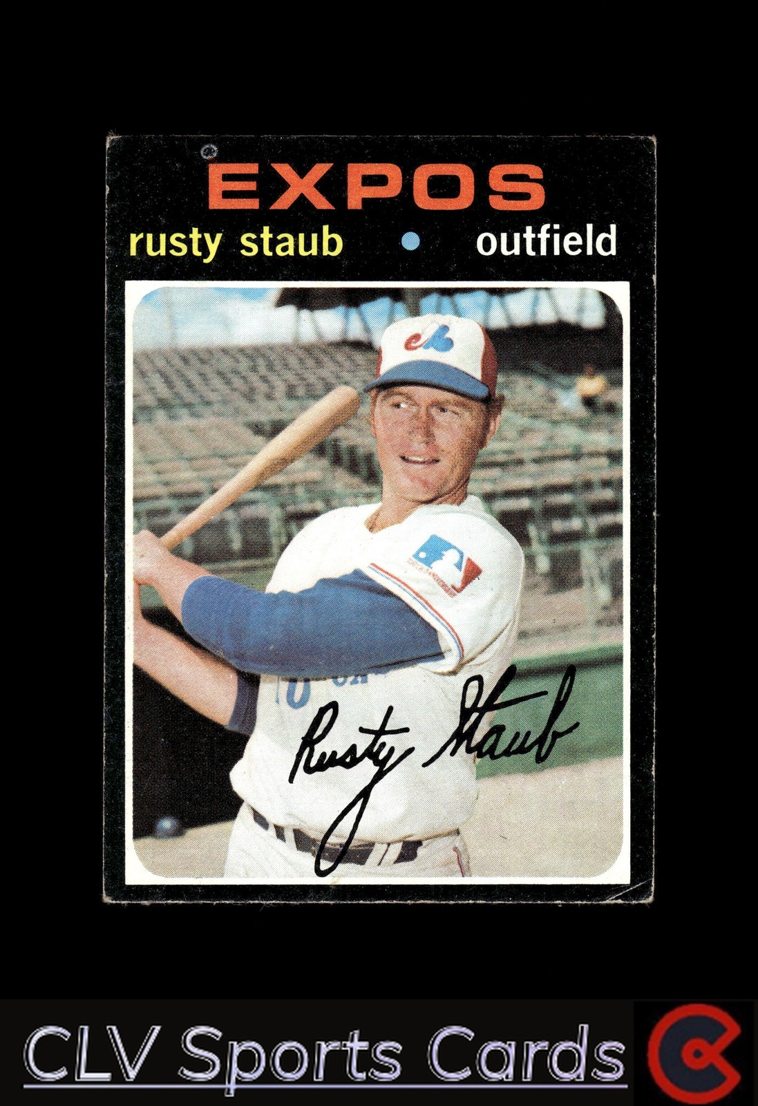 1971 Topps #560 Rusty Staub
