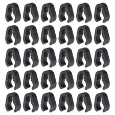 30Pcs 14mm Microphone Cable Clips Universal Microphone Stand Cable Clips