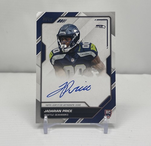 2026 Topps Flagship First Signatures Jadarian Price Auto Seahawks