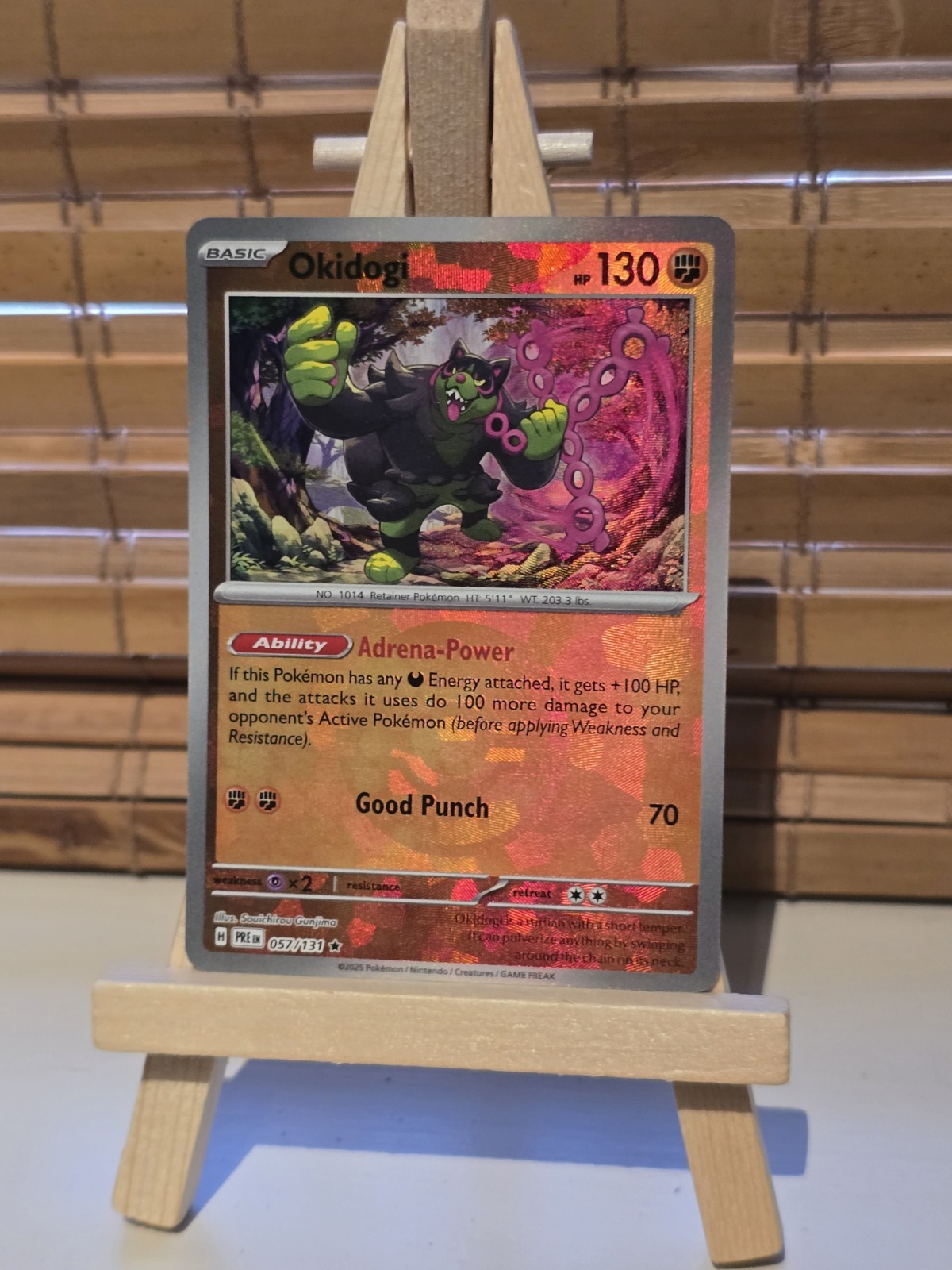 Okidogi - 057/131 - Prismatic Evolutions - Pokeball - NM