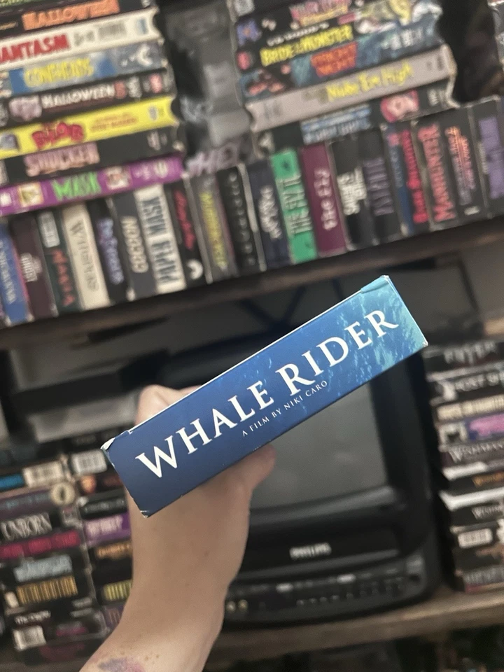 Whale Rider VHS Tape 2003 Low Print Late Release HTF OOP Rare Video - Image 4 of 4