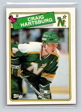 1988-89 Topps #159 Craig Hartsburg Minnesota North Stars