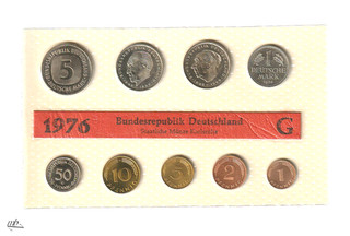 BRD D Mark KMS 1976 G STGL 607