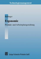 Hans-JöRg Bullinger | Ergonomie | Taschenbuch | Deutsch (2013) | Xiv