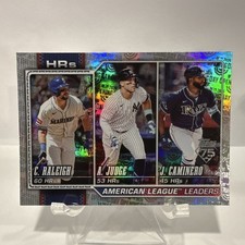 2026 Topps Series 1 Opening Day NL HR Aaron Judge Cal Raleigh JuniorCaminero #38