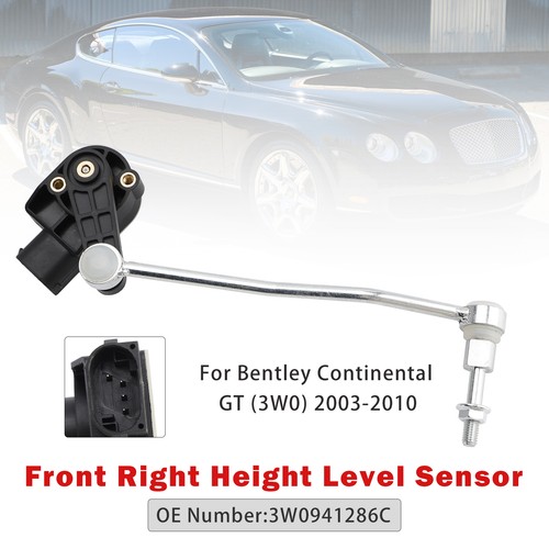 Bentley Continental GT 2003-2010 Front Right Ride height sensor P/N 3W0941286C Photo - $51