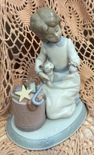 Lladro 6671 Ringing in the Season Retired Mint Condition  No Box Rare 