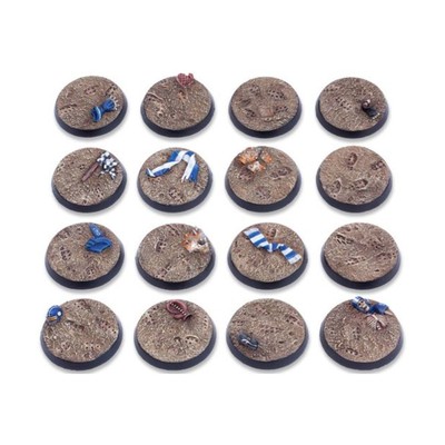 Tabletop Art Mini Base Bloody Sports 32mm Round Bases - Bloody Sports Pack New