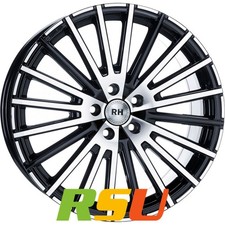 RH Alurad WM Flowforming schwarz voll poliert 9x20" ET26 LK5 112 ML 66.45 Alu... RH Alurad WM Flowforming schwarz voll poliert 9x20" ET26 LK5 112 ML 66.45 Alu...
