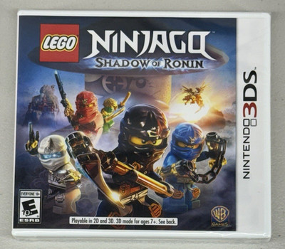 Nintendo 3DS LEGO Ninjago: Shadow of Ronin NEW Factory Sealed UPC 883929468584