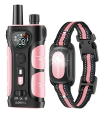 Dog Shock Collar,4200Ft Dog Training Collar with Remote,Ipx8 Waterproof E-Collar