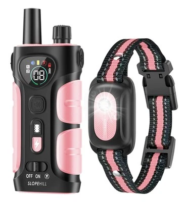 SLOPEHILL Dog Shock Collar,4200Ft Dog Training Collar with Remote,Ipx8 Waterproof E-Collar
