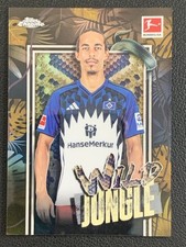 Yussuf Poulsen 2025-26 Topps Chrome Bundesliga Wild Jungle Cobra #WJ-3