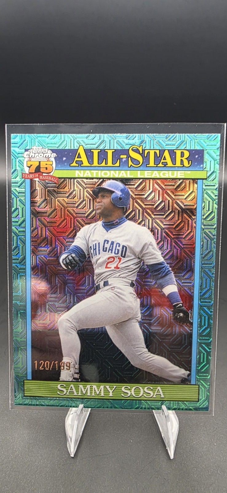 2026 Topps Series 2- Sammy Sosa Topps All- Star Mojo Refractor 121/199 