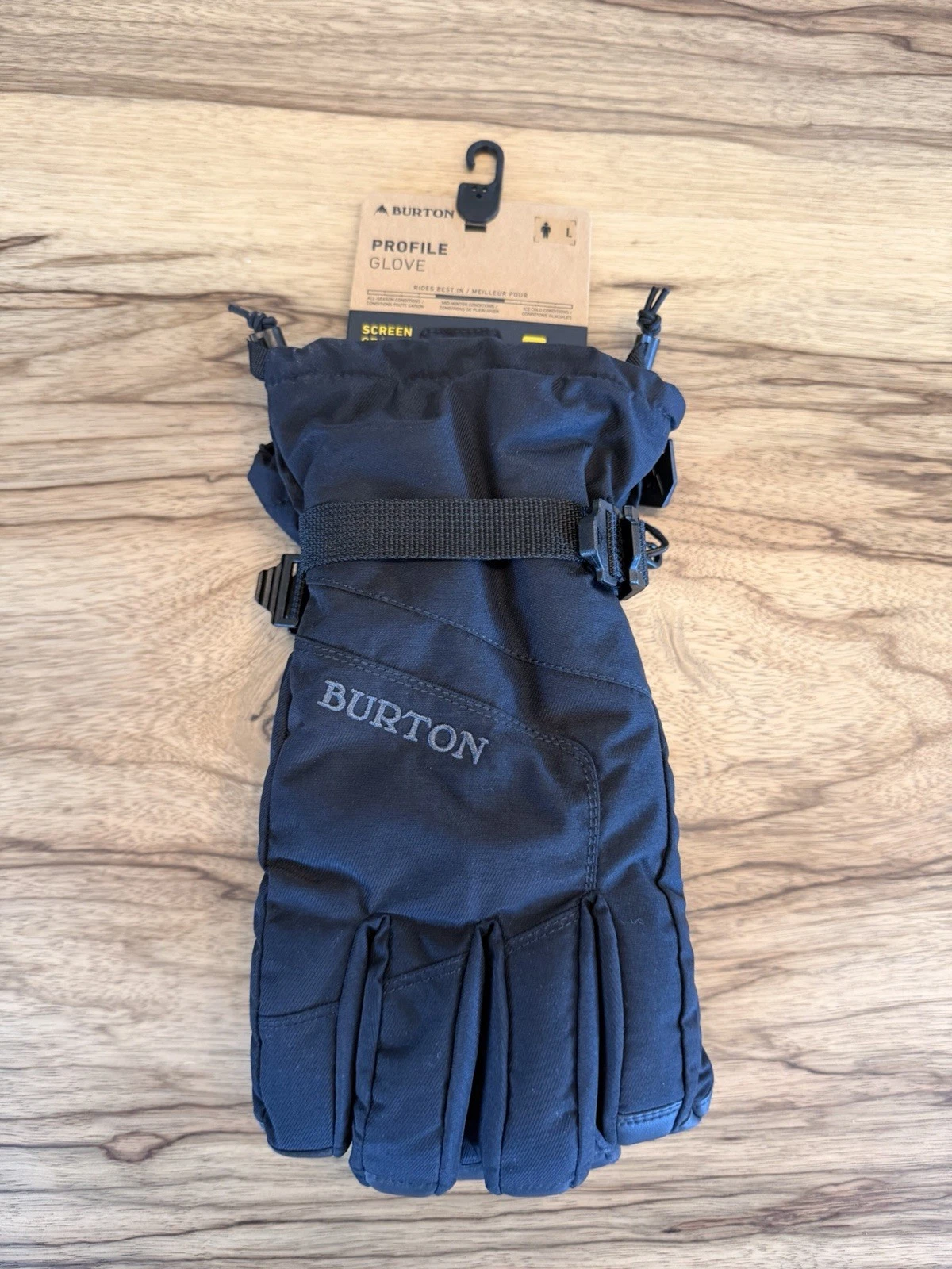 Burton Profile Gloves Men’s Size Lg.