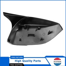 Gloss Black M3 Style Side Wing Mirror Cover Cap 2 For Infiniti Q50 Q60 2014-2021 Gloss Black M3 Style Side Wing Mirror Cover Cap 2 For Infiniti Q50 Q60 2014-2021