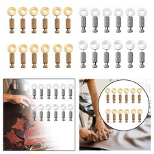 12x Leather Positioning Pins DIY Crafts Leather Located Pins for Home