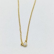 Tiffany and Co. Necklace By the yard Natural Diamond Gold 2276460