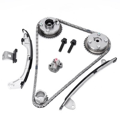 TEMSONE Timing Chain Kit with Guide Tensioner VVT Sprocket Compatible with To...