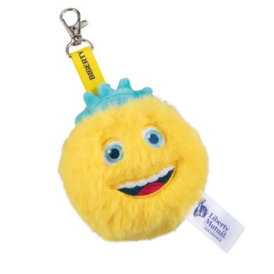 Liberty Biberty Keychain 3'' Plush Yellow Liberty Mutual NEW Sealed NO BACKPACK 