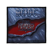 AC/DC The Razors Edge Battle Jacket Sew On Woven Patch - OFFICIAL 10-20