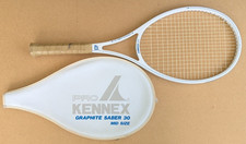 Pro Kennex Graphite Saber 30 Mid Size L4 4-1/2" Grip 90 Tennis Racquet  Cover