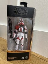 Hasbro Star Wars Black Series Incinerator Trooper 6 inch Action Figure Opened