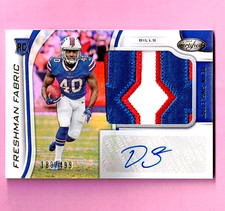 Devin Singletary RC Auto/Patch Relic 2019 Certified Freshman Fabrc 229 /499 D441