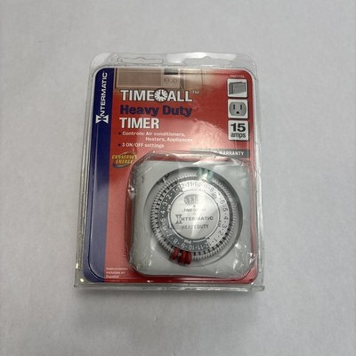 Intermatic TN311CL 15-Amp Heavy Duty Heater, Appliance, AC Timer New Sealed