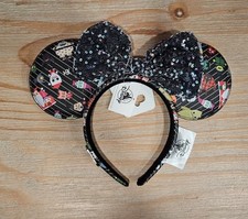 Disney Ears LOUNGEFLY NIGHTMARE BEFORE CHRISTMAS Headband Authentic BNWT