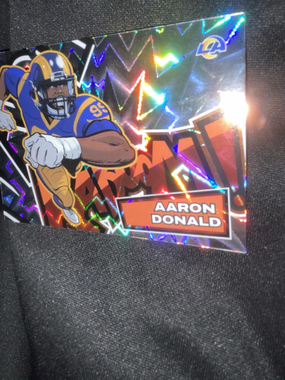 2025 Panini Absolute Aaron Donald #24 Kaboom! Horizontal! CASE HIT.Just Pulled