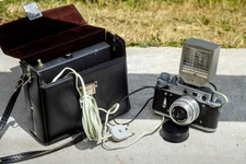 Vintage CHAIKA 2 Soviet Electronic Flash Unit MINT – TESTED & WORKING