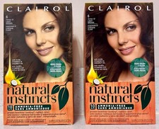 Clairol Natural Instincts 6 former 13 Light Brown Hair Color Dye 2 pack