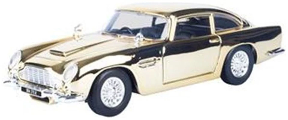 Aston Martin DB5 Gold Plated Goldfinger James bond 007  1-24 scale Motor Max Ltd - Image 3 of 3