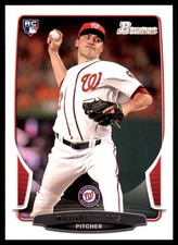 Nathan Karns 2013 Bowman Draft Picks & Prospects #3 Nationals MLB READ FREE SHIP