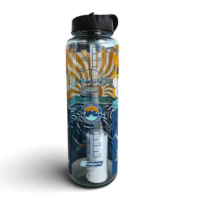 Nalgene OG Water Bottle w Filter BPA Free 48oz Sailing One Life Gretchen Leggitt