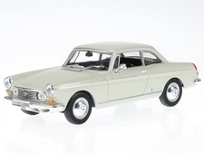 Peugeot 404 Coupe 1962 white diecast modelcar 940112920 Maxichamps 1:43