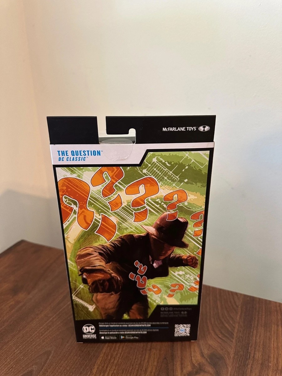 McFarlane DC Multiverse The Question Platinum Chase Figure New G7