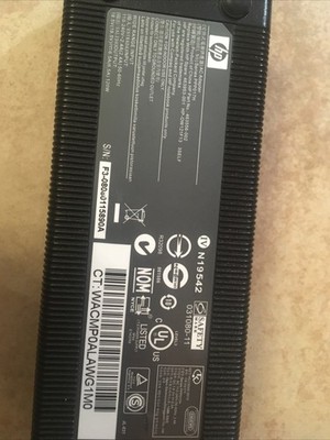 Genuine HP 120W AC Adapter & Power Cord. PPP017H HP-OW121F13 18.5V 6.5A 120W