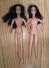 1970 Vintage Mattel Rock Flowers Barbie Iris Bendy Dolls Hong Kong TLC  2 Dolls