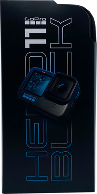 GoPro HERO11 27.1MP schwarz 4K-Action-Cam Hervorragend   Refurbished