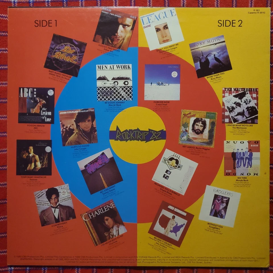 Rocktrip '82 - CBS Compilation -1982 Aus release - EX/EX - Image 2 of 4