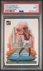 2024 PANINI DONRUSS DOWNTOWN! #16 JAYDEN DANIELS ROOKIE RC PSA 9